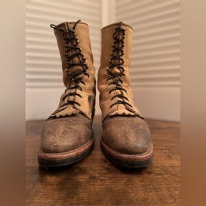 Chippewa Golden Crazy Horse 29405 Packer Boots Lace Up Leather Mens Size 11